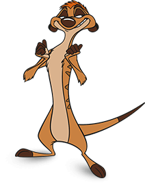Timon singing Hakuna Matata