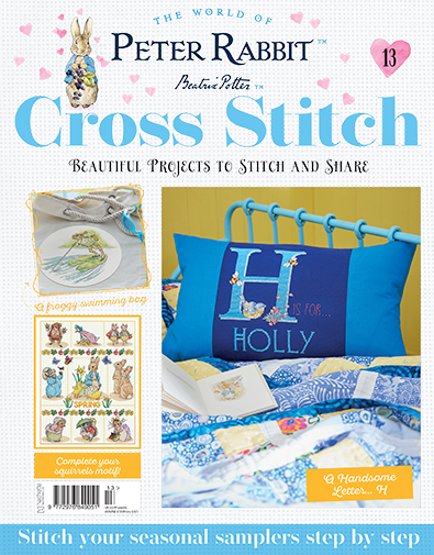 Peter Rabbit Cross Stitch Issue 13