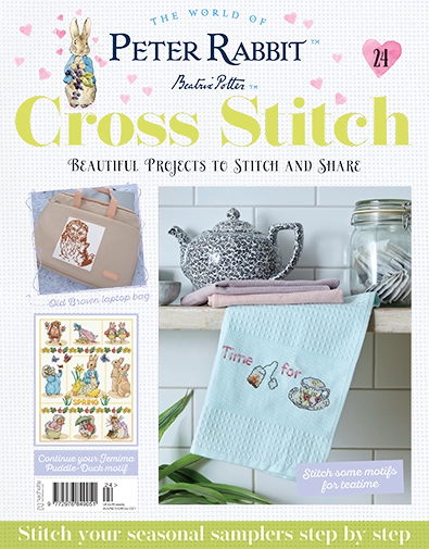 Peter Rabbit Cross Stitch Issue 24