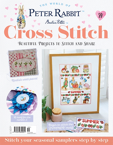 Peter Rabbit Cross Stitch Issue 59