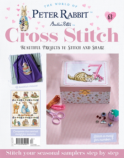 Peter Rabbit Cross Stitch Issue 63