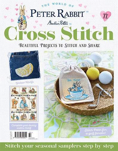 Peter Rabbit Cross Stitch Issue 72