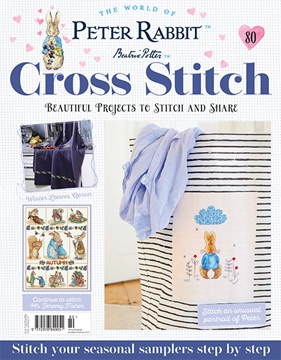 Peter Rabbit Cross Stitch Issue 80
