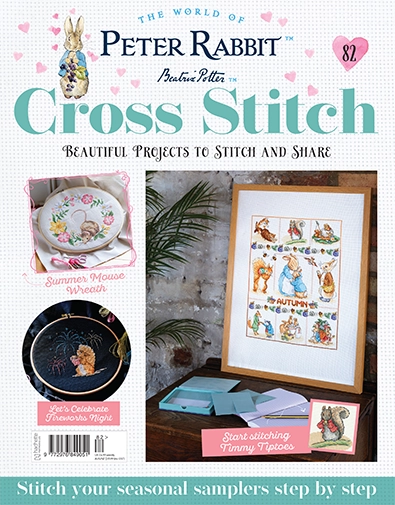 Peter Rabbit Cross Stitch Issue 82