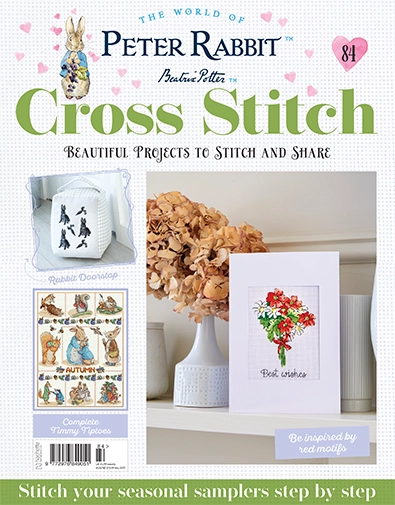 Peter Rabbit Cross Stitch Issue 84