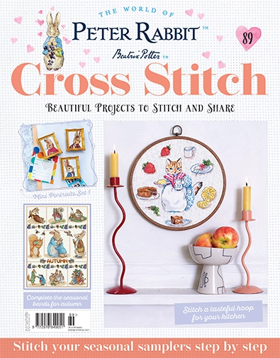Peter Rabbit Cross Stitch Issue 89