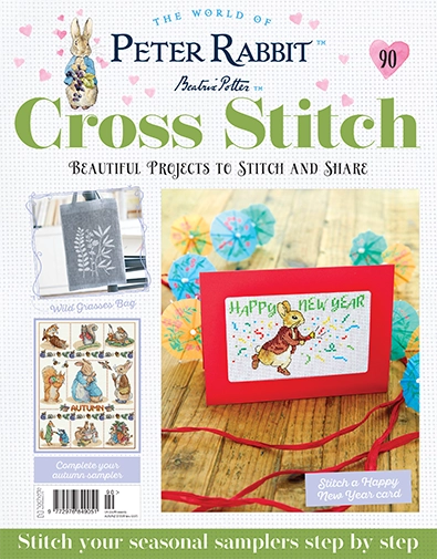 Peter Rabbit Cross Stitch Issue 90