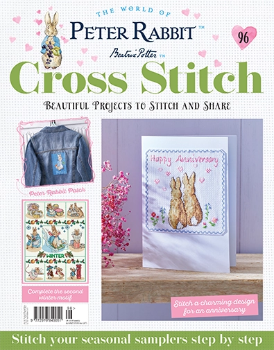 Peter Rabbit Cross Stitch Issue 96