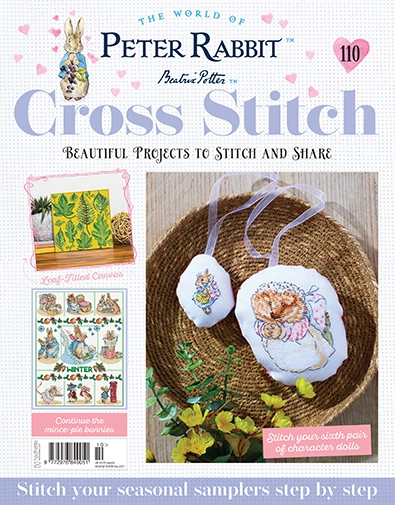 Peter Rabbit Cross Stitch Issue 110