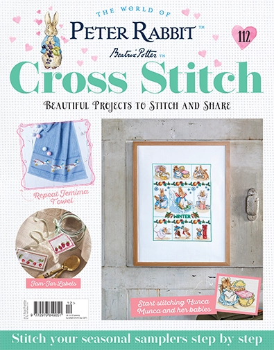 Peter Rabbit Cross Stitch Issue 112