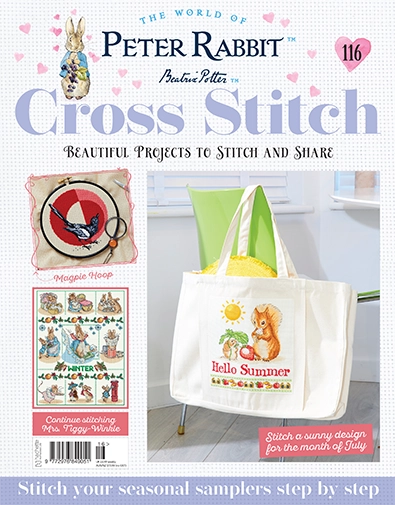 Peter Rabbit Cross Stitch Issue 116