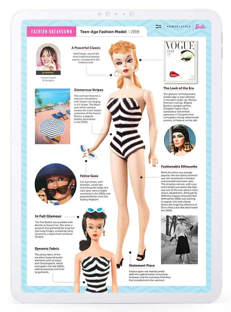 Barbie through time