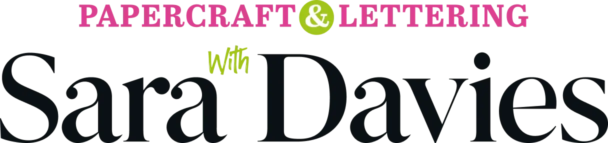 Papercraft & lettering with Sara Davies